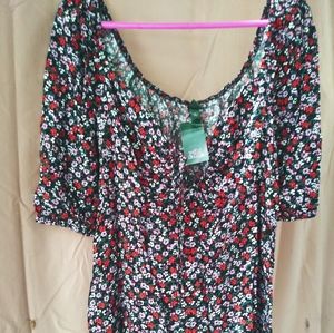 Wild fable off the shoulder dress